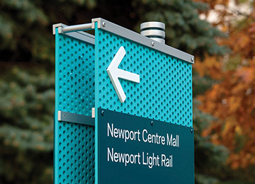 Newport Community Wayfinding Signage