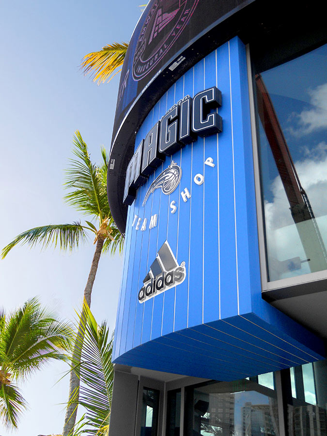 Amway Center Orlando Magic Sign