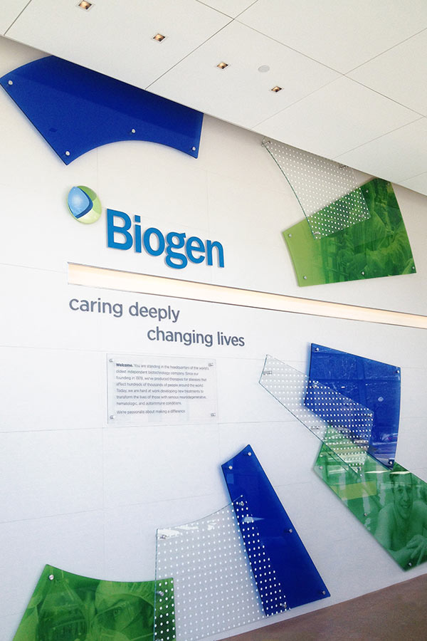 Biogen Office Environmental Graphics