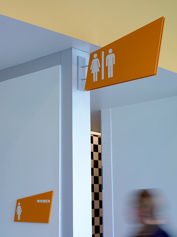 New York Hall of Science Restroom Signage