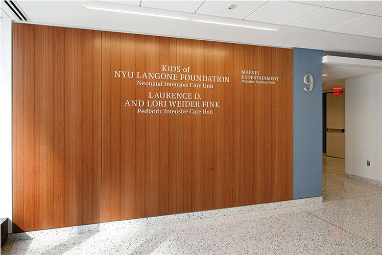 NYU Langone Medical Center Signage