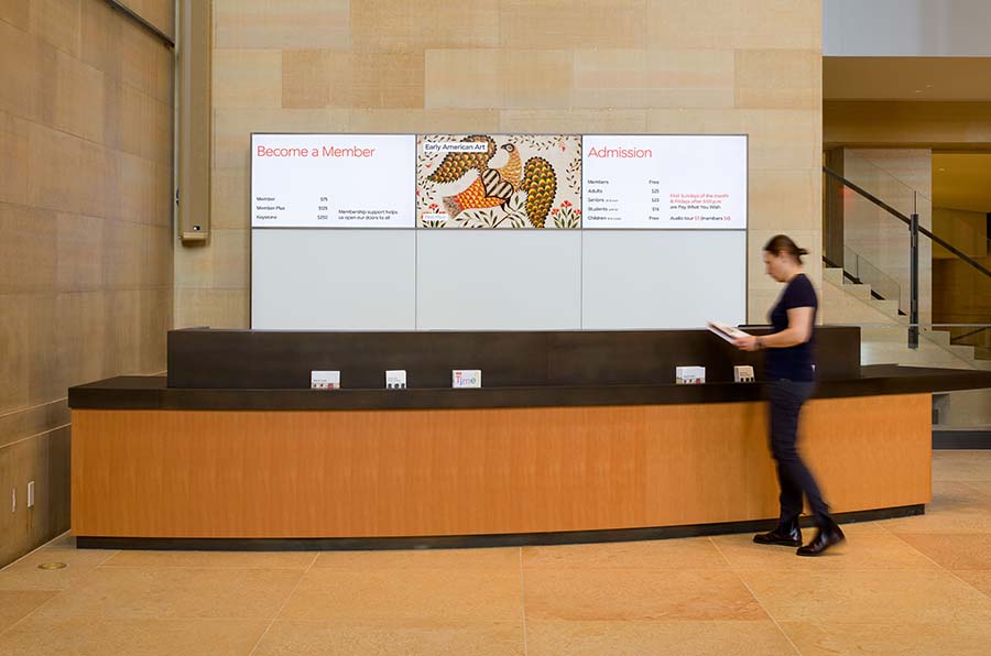 Philadelphia Museum of Art Digital Lobby