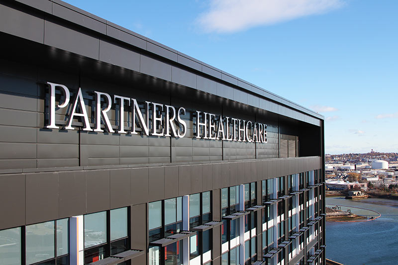 Partners Healthcare Building Signage