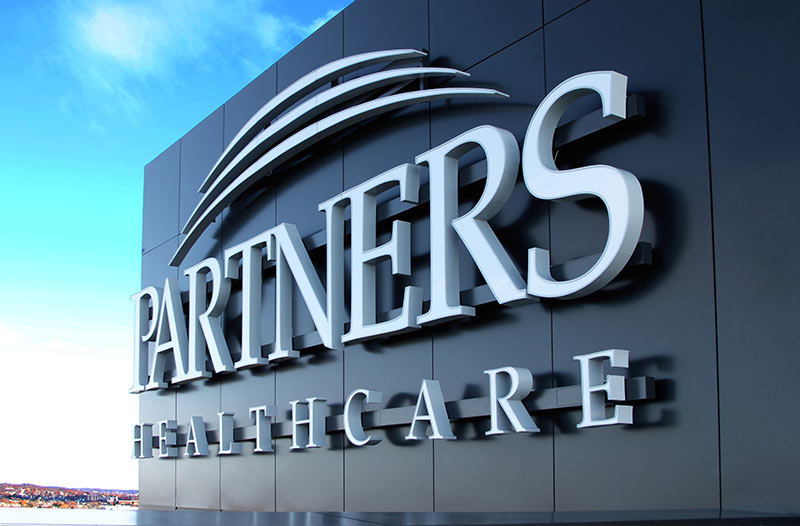 Partners Healthcare Branding Signage