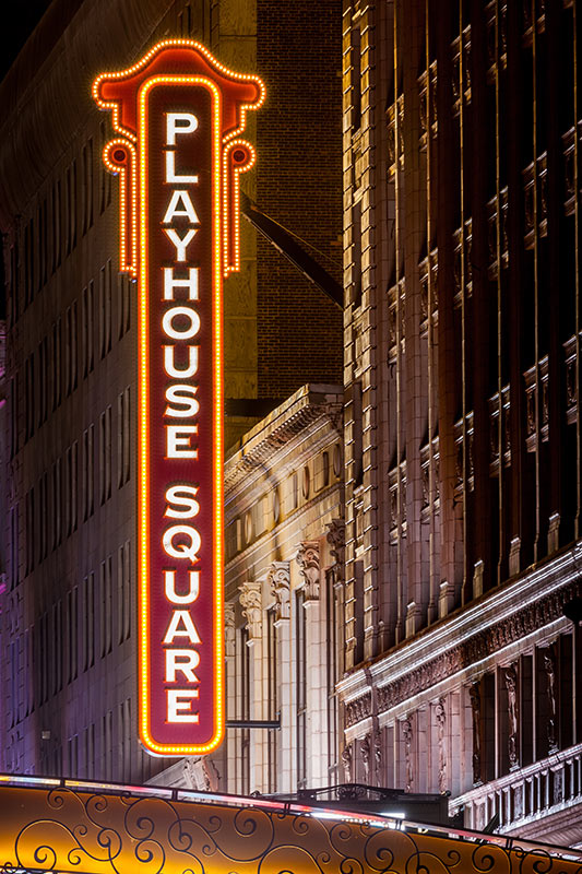 Playhouse Square Vintage Blade Sign